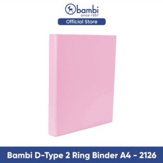 

Bambi D-Type 2 Ring Binder A4