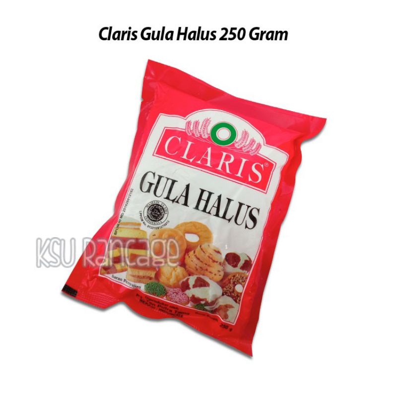 

Gula Tabur Donat 250 Gram / Gula Halus Claris 250 gram