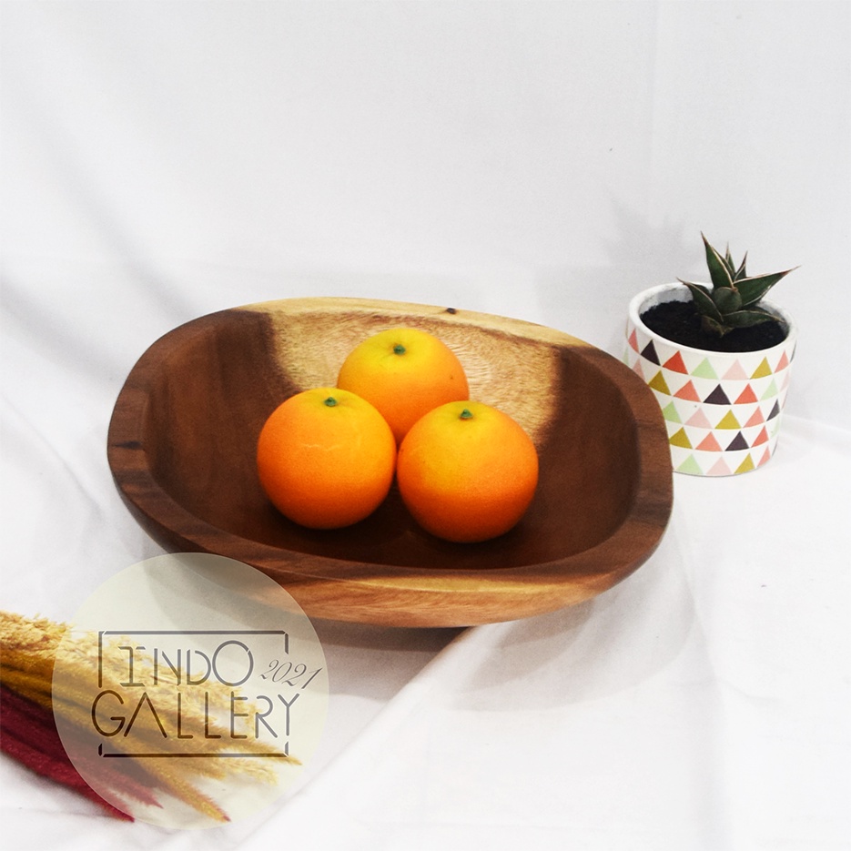 NAMPAN OVAL CEKUNG / NAMPAN KAYU JATI