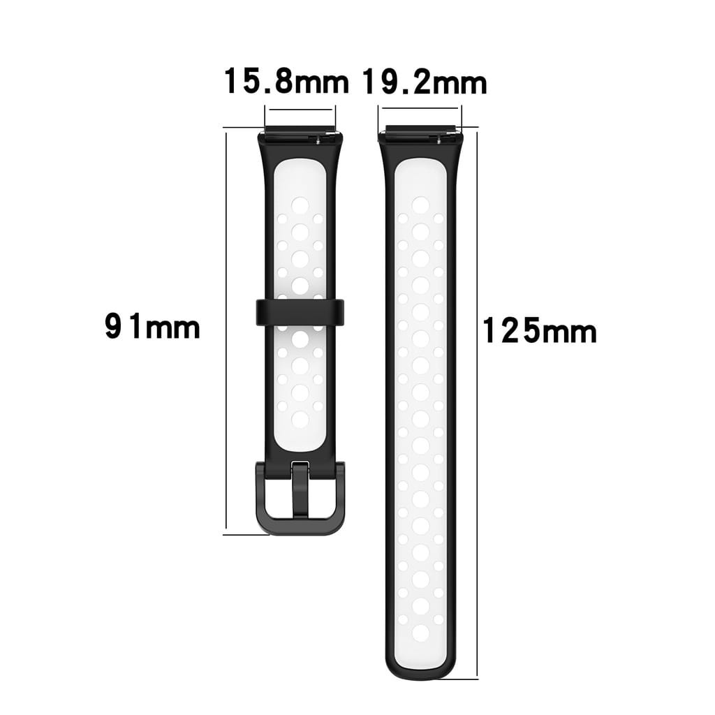 Tali jam silicon HUAWEI BAND 7 NIKE DOT Strap Band Quick Release 19mm