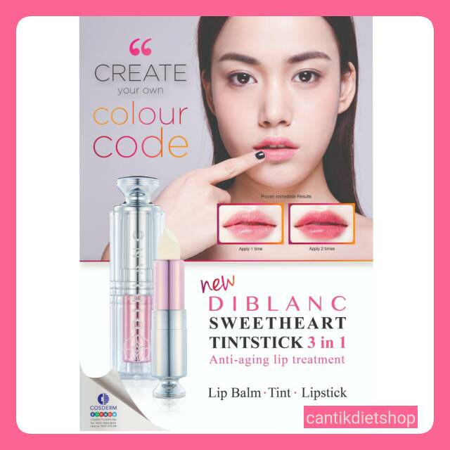 LIPSTICK / LIPSTICK DIBLANC / DIBLANC 3IN1