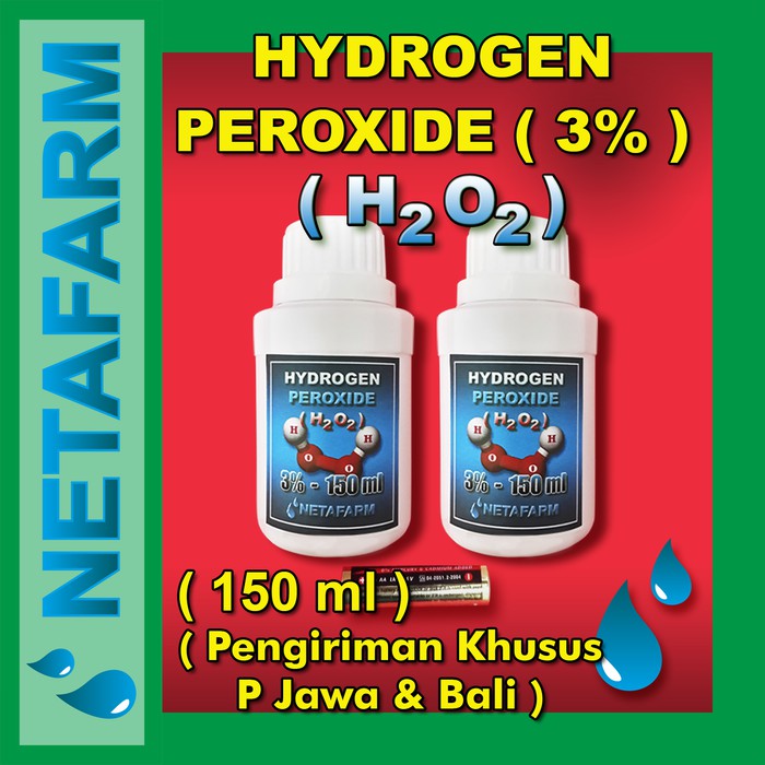 Hydrogen Peroxide - H2O2 Hidrogen Peroksida 3% - 150ml