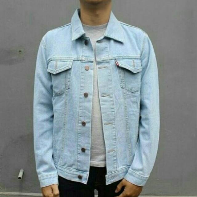 Jaket Jeans Bio Pudar Premium Quality