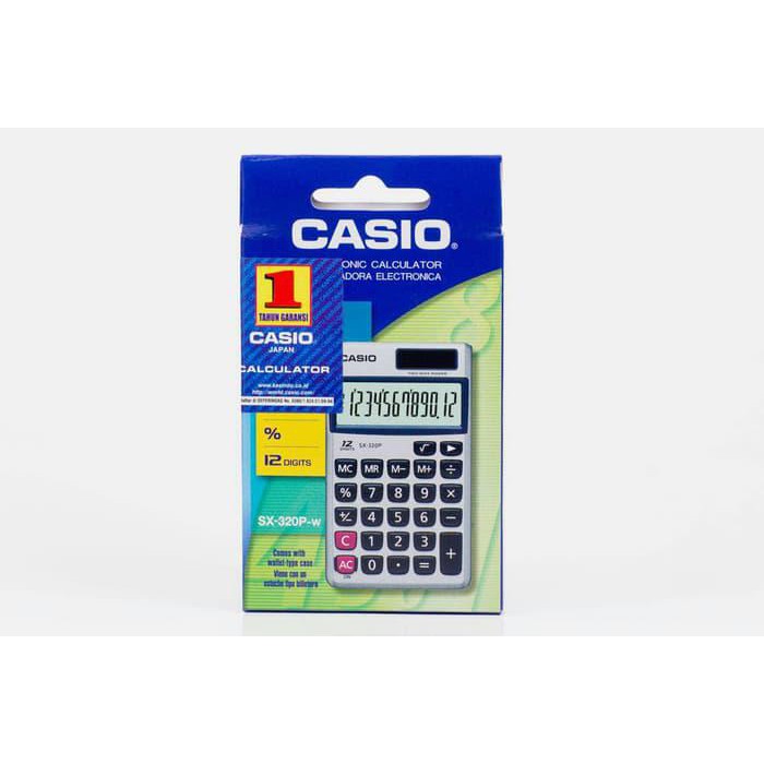 

Terlaris CASIO SX-320P - Kalkulator Pocket Mantul