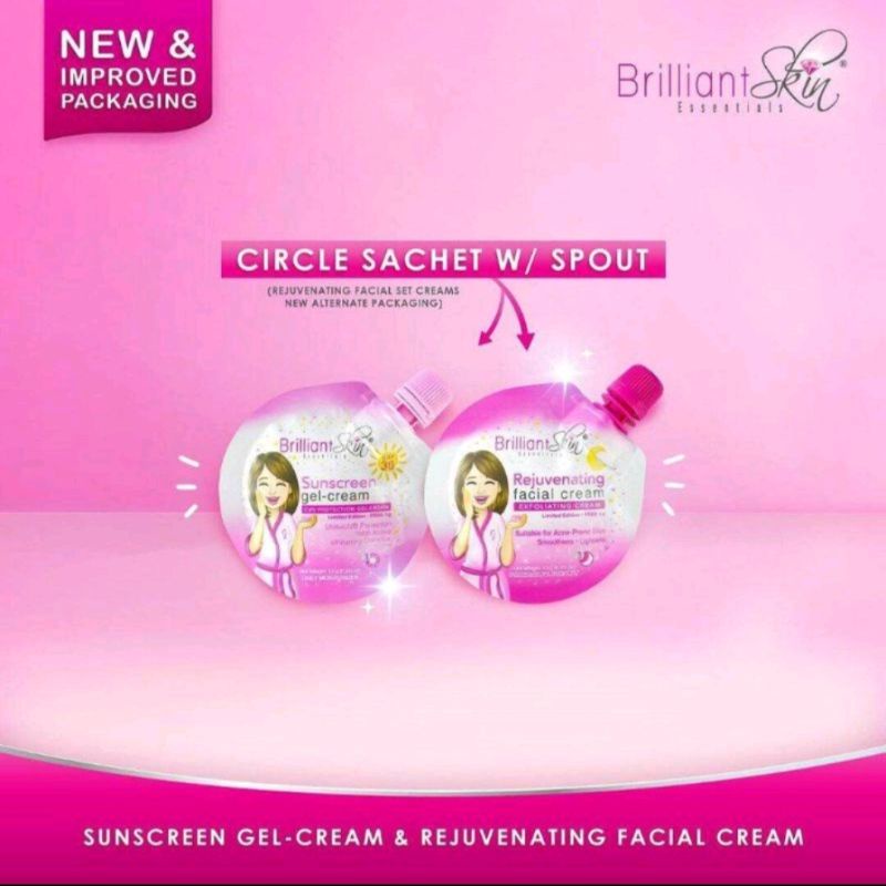 BRILLIANT SKIN REJUV ECER 13 gr /sunscreen/cream malam/siang