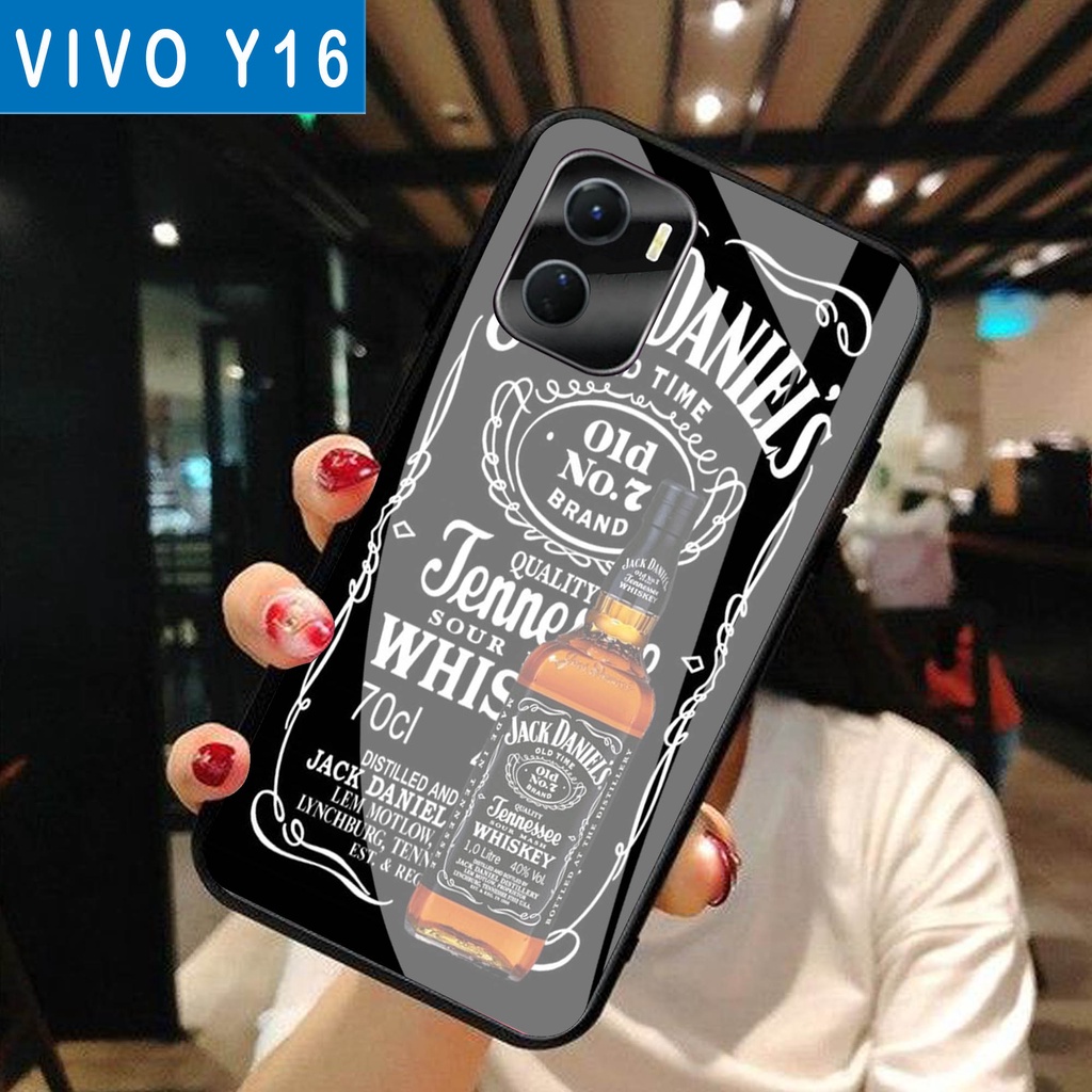(S05) SoftCase Glass  VIVO Y16 - casing Terbaru handphone - VIVO Y16  - pelindung handphone - VIVO Y16