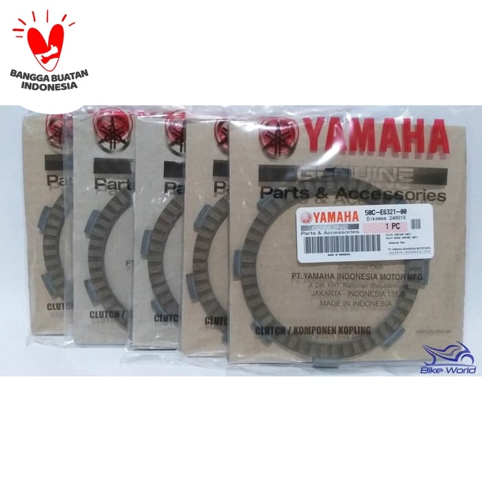Kampas Kopling Jupiter MX Kopling 2010, 2013, Vixion New '13 50C-E6321 ORIGINAL Original original