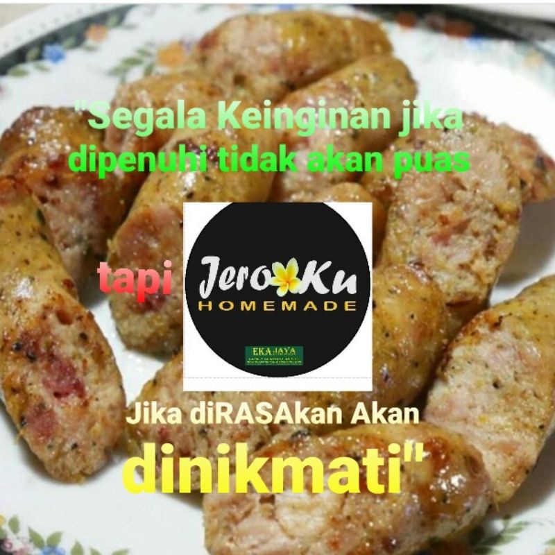 Urutan Ayam 500g (Sosis Ayam Bumbu Bali)