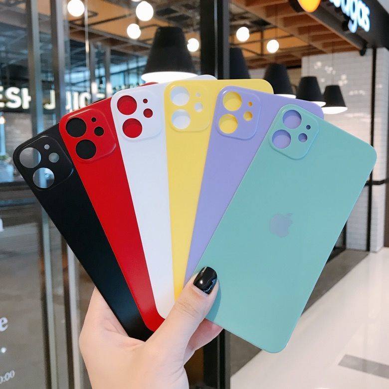 Stiker Film Belakang Model Buram Dapat Berubah Warna Untuk Iphone 11 Pro Max
