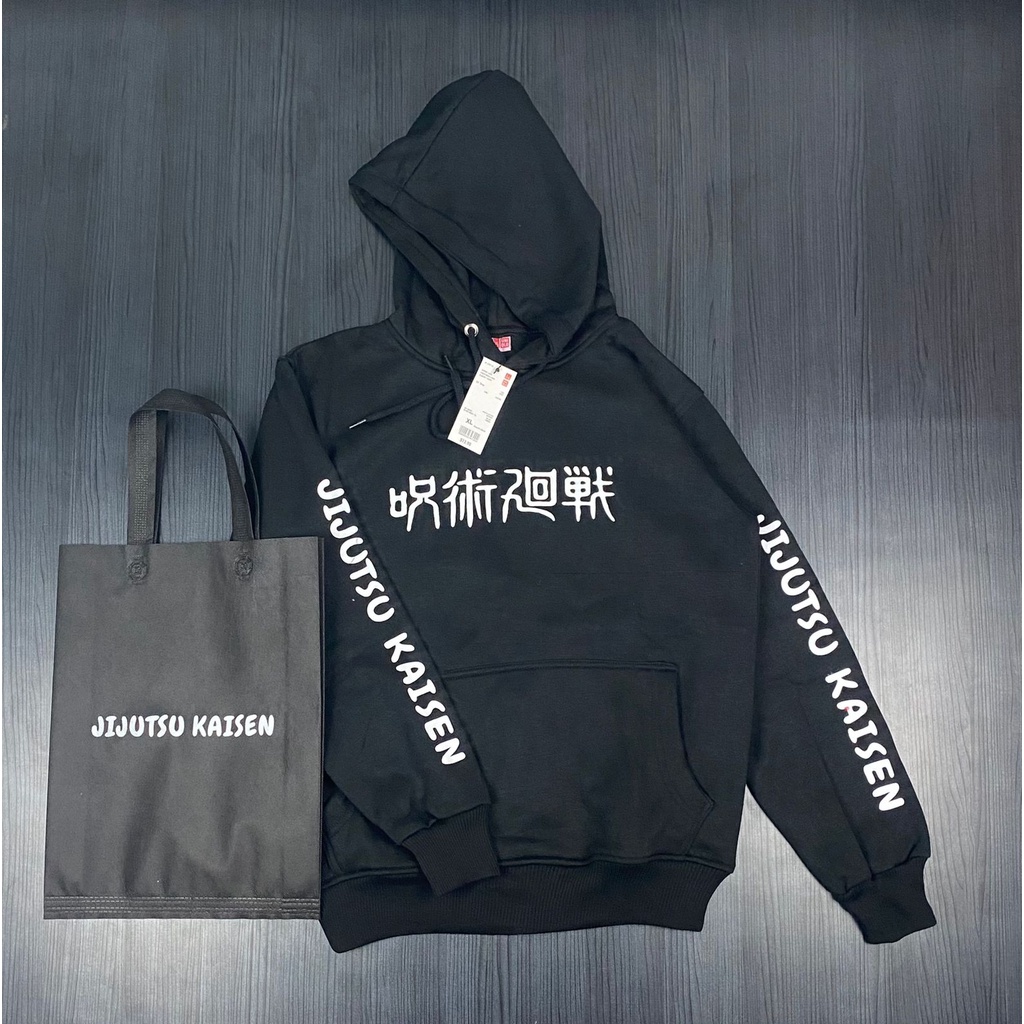 HOODIE SWEATER UNIQLO ANIME JUJUTSU KAISEN ITADORI YUUJI ANIME MNGA GOJOU SOTORU