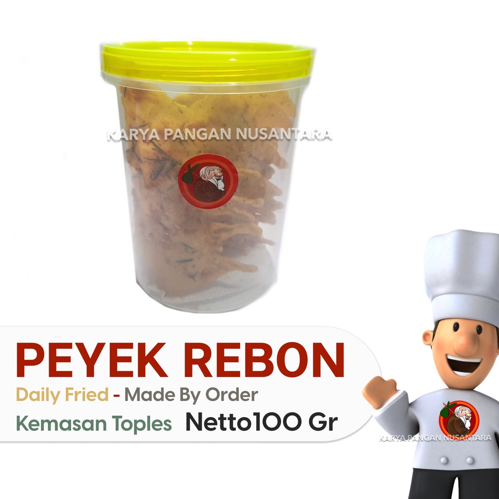 PEYEK REBON PEYEK TERI PEYEK UDANG REBON PEYEK EBI REMPEYEK TERI