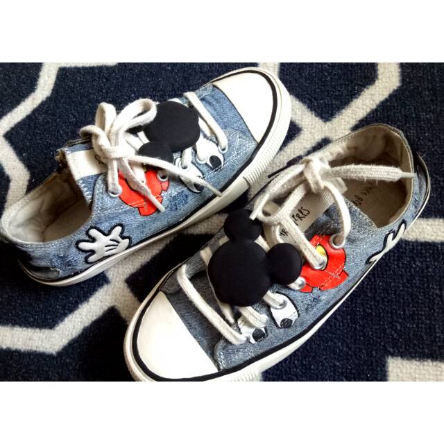 Zara Kids Mickey Mouse Shoes sz. 34 Original