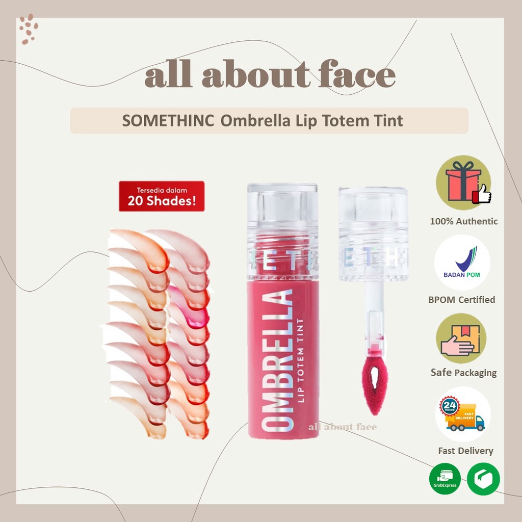 SOMETHINC OMBRELLA Lip Totem Tint ORIGINAL | Somethinc Lip Tint