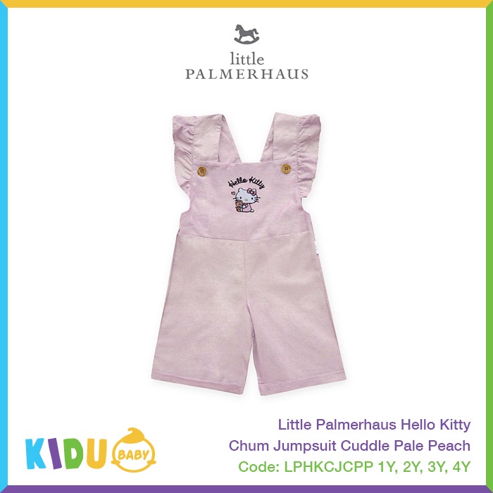 Little Palmerhaus Hello Kitty Chum Jumpsuit Baju Anak Perempuan Bayi Cewek Kidu Baby