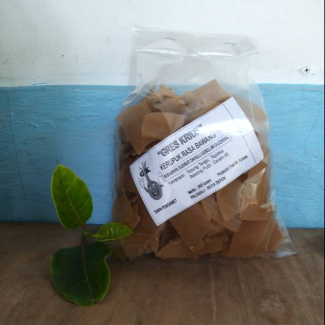 

Kerupuk Bawang Gres Kriuk Pak Abbas