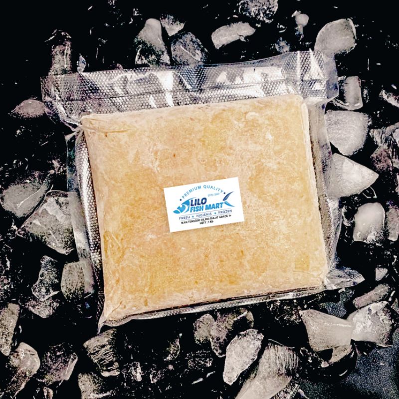 

Ikan Tenggiri Bulat Super (Jantan) Giling 1kg Grade 1+
