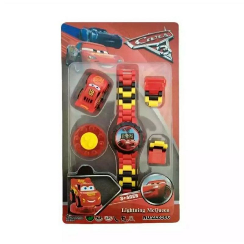 CARS - Jam tangan anak lego jam tangan anak laki-laki fashion