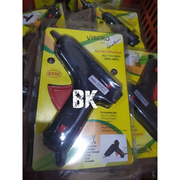 glue gun / lem tembak 60 wat plus switch