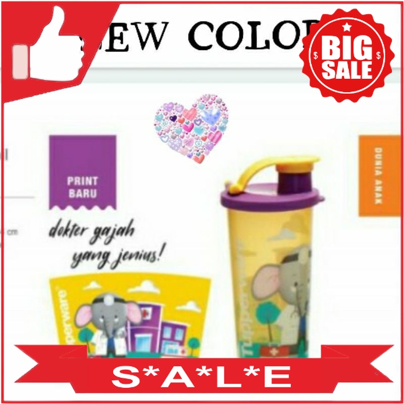 Tupperware Fun Tumbler tempat minum anak Tupperware Original