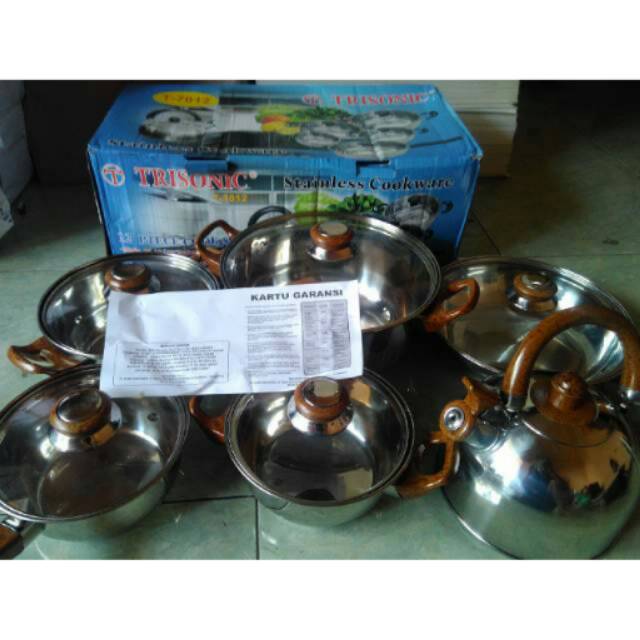 Panci set trisonic harga 350.000