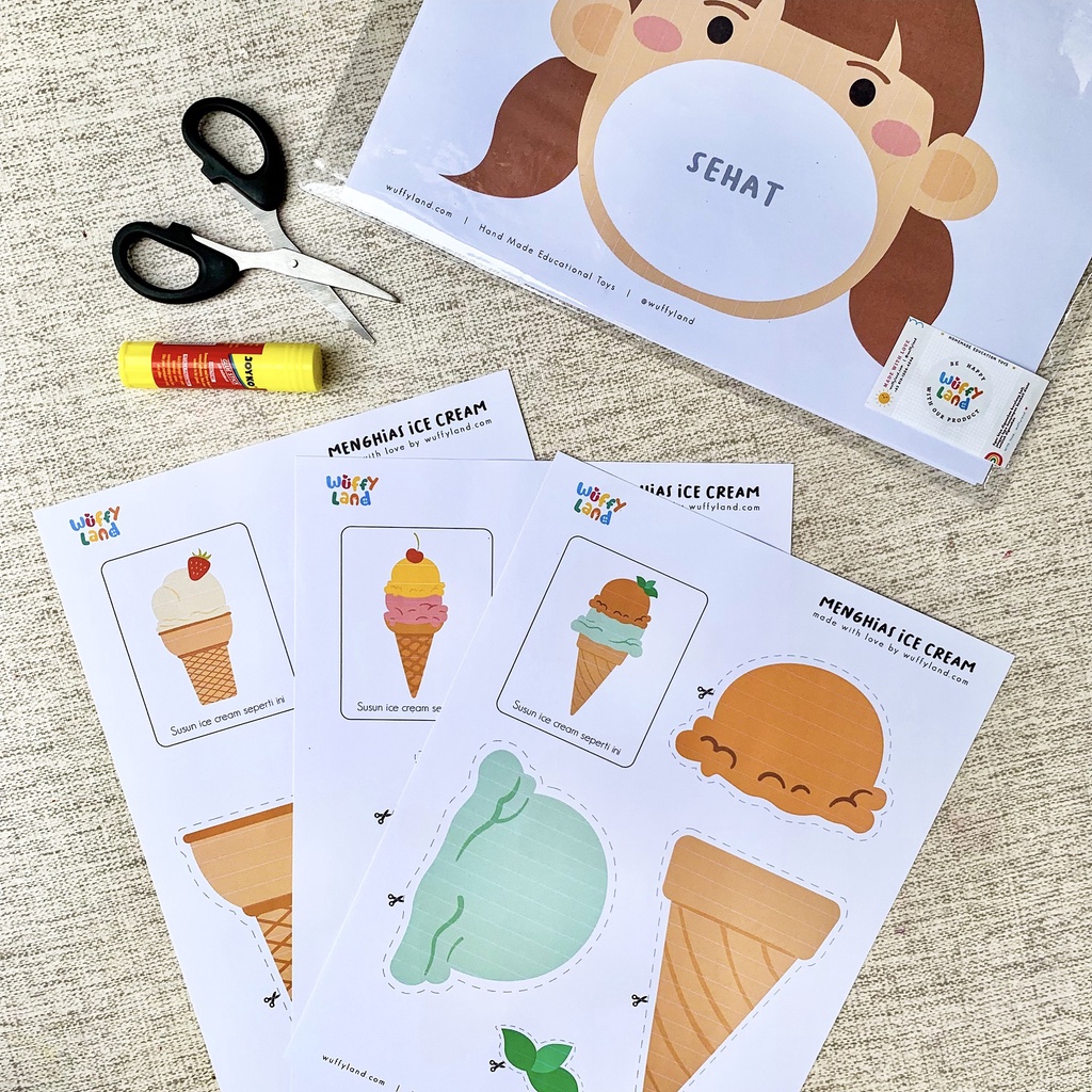 Jual WORKSHEET TEMA MEMASAK / KOKI (36 Halaman Kegiatan anak 2-6 tahun