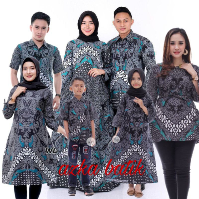 Aska Couple, Batik Couple Keluraga|| Baju Batik Sarimbit Keluarga Terbaru