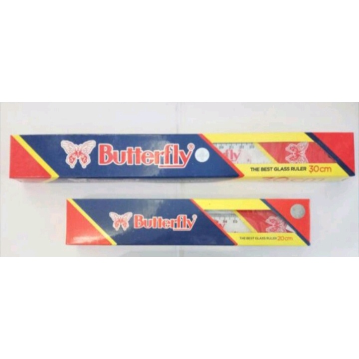 

BUTTERFLY Penggaris 30 cm