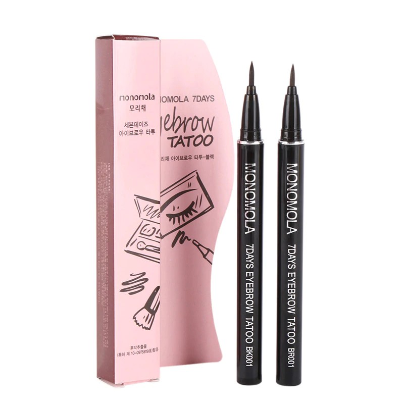 FREEONGKIR 1 Pc Wanita Profesi Makeup Produk Tahan Air Coklat 7 Hari Mata alis Alis Tattoo Pen
