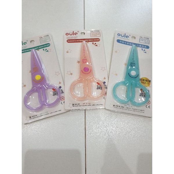 

Gunting Plastik High Quality Aman Untuk Anak/Bisa Untuk Menggunting Kertas
