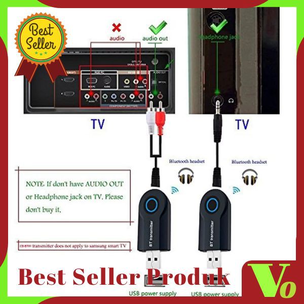 USB bluetooth transmiter Stereo pemancar bluetooth TV & Laptop BT01