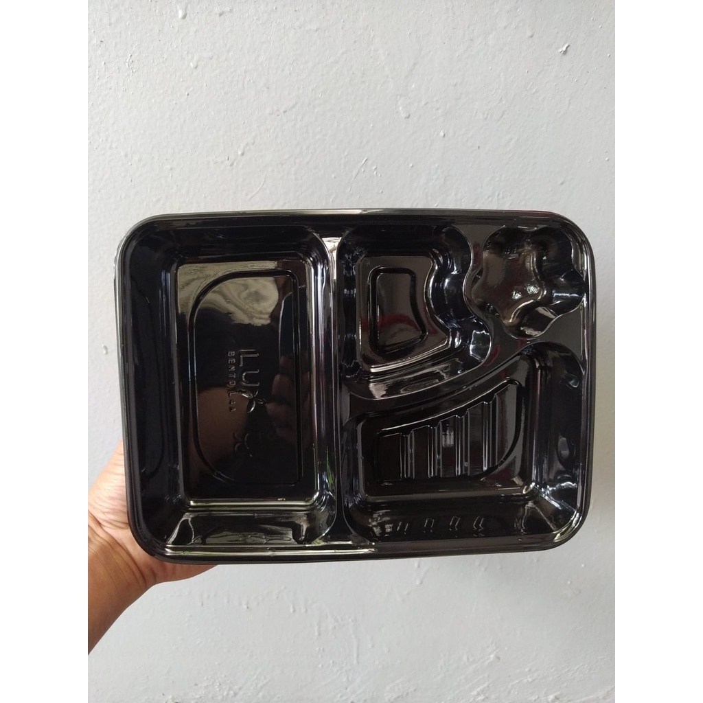 Mika bento sekat 4 lux / isi 25 set