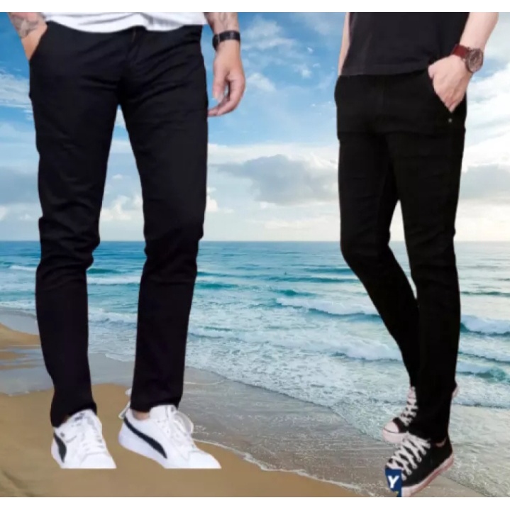 TURUN HARGA - Celana Jeans PriaSlim FIt Bahan Soft Jeas Distro - Celana Denim Pria Model Pensil Harga Murah - Celana Panjang Pria Super Skiny Bahan Bgaus Nyaman Dipakai Harga Murah Resleting Kuat - Celana Jeans Pria