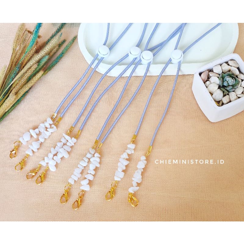 015. Strap Mask Dewasa - strap masker - strap mask hijab - strap mask 2in1 - strap mask lucu - strap