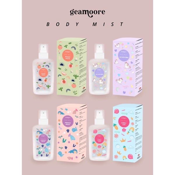 [ RESMI ] Body Mist Geamoore Spray 30ml BPOM