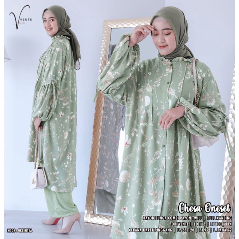 (NEW)SETELAN WANITA OOTD//CHESA ONE SET BY VENTE