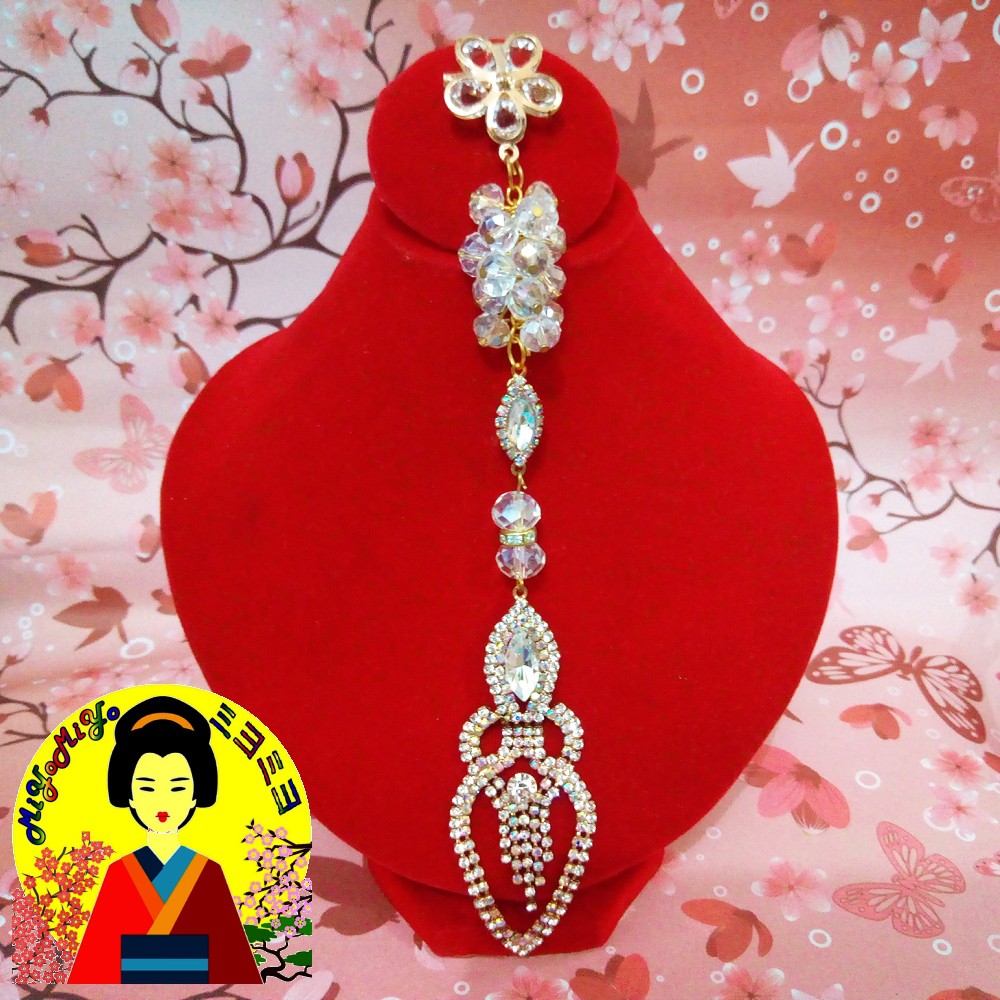 [IMPORT] Bros Dagu Panjang Mewah Zircon Cantik JTR05