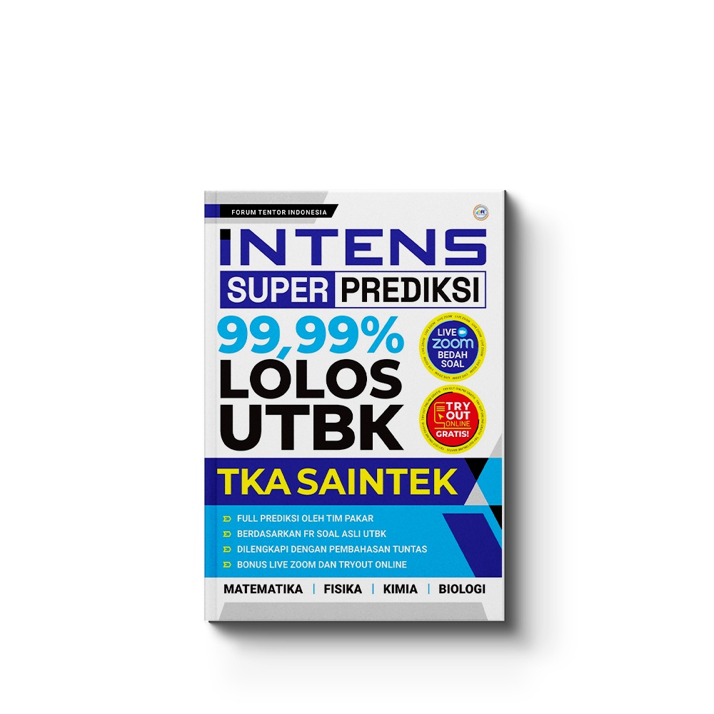 [Solusibuku Jakarta] Buku The King Bedah Kisi-Kisi SBMPTN & UM Mandiri Saintek 2023 (Forum Edukasi)-INTENS SAINTEK