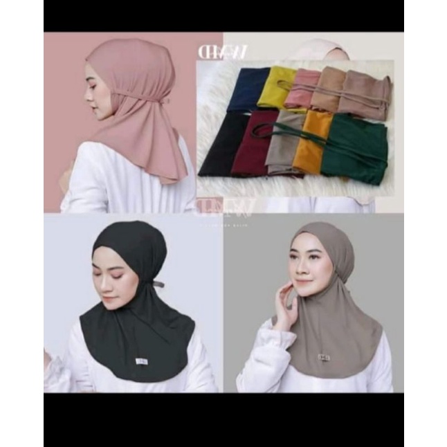 Jilbab Olahraga Non Pet-Jilbab Sport Non Pet Jersy