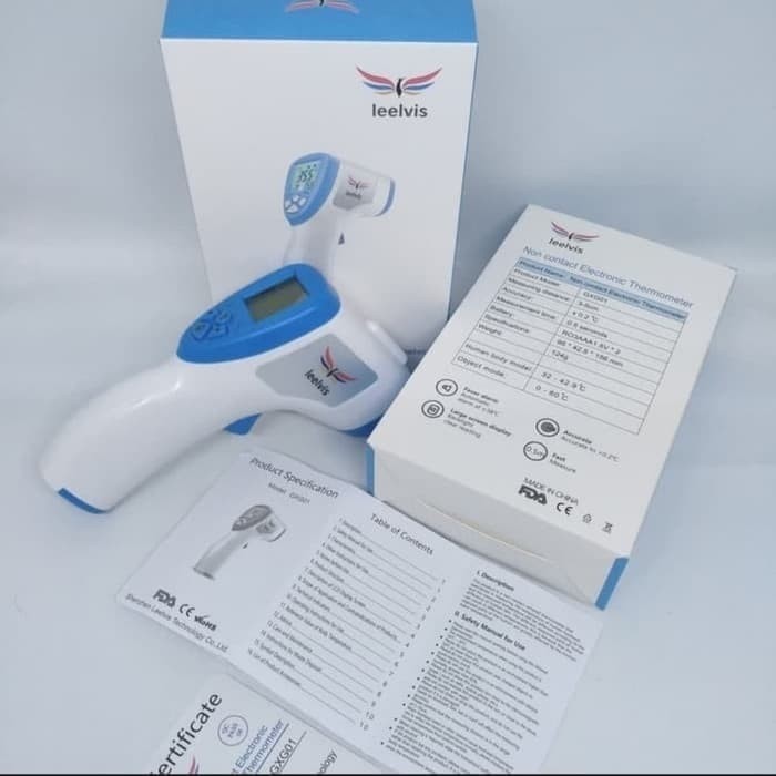 Termometer Medical Infrared Digital Leelvis GXG01 - Termometer Gun