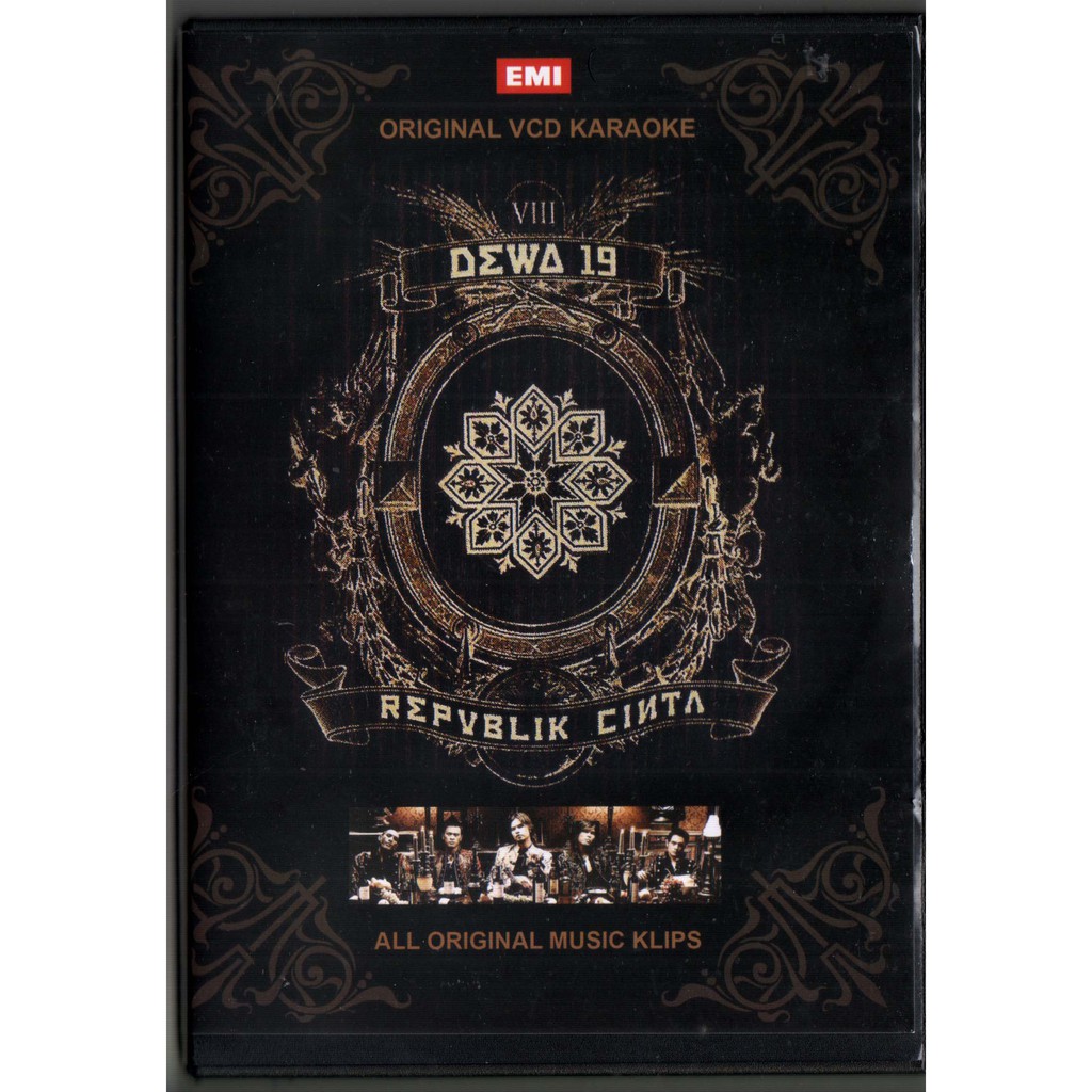 VCD KARAOKE DEWA 19 REPUBLIK CINTA