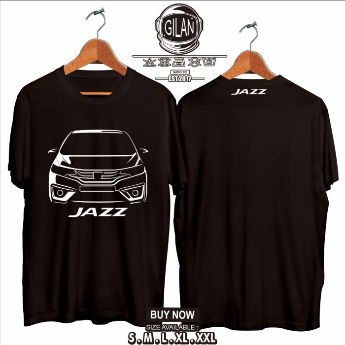 Kaos Baju Mobil Honda Jazz Gk5 GK 5 Racing Otomotif - Gilan Cloth
