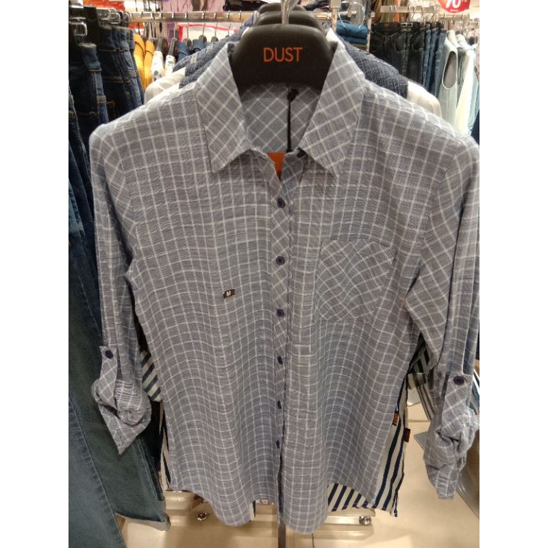 (cod) kemeja wanita dust original