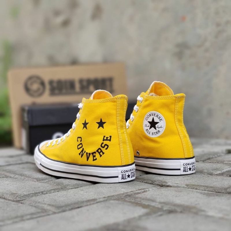 SEPATU SNEAKERS PRIA CONVERSE CTAS HI AMARILLO  (167070C)