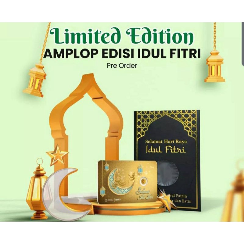 

Amplop angpao Minigold Eid Series/ Seri Idul Fitri