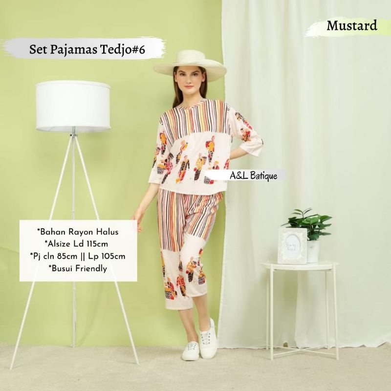 Set pajamas tedjo #6 by semerbak New New