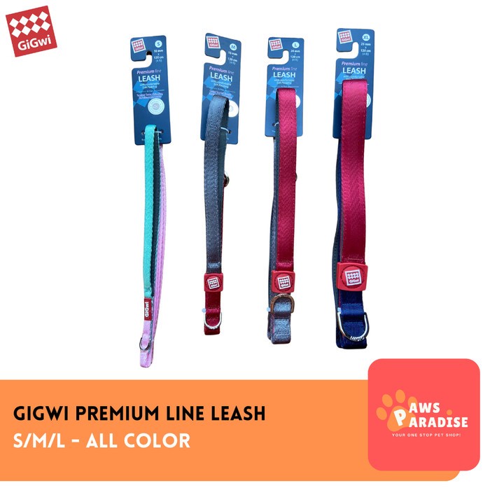 GIGWI Premium Line Dog Leash - Tali Tuntun Anjing