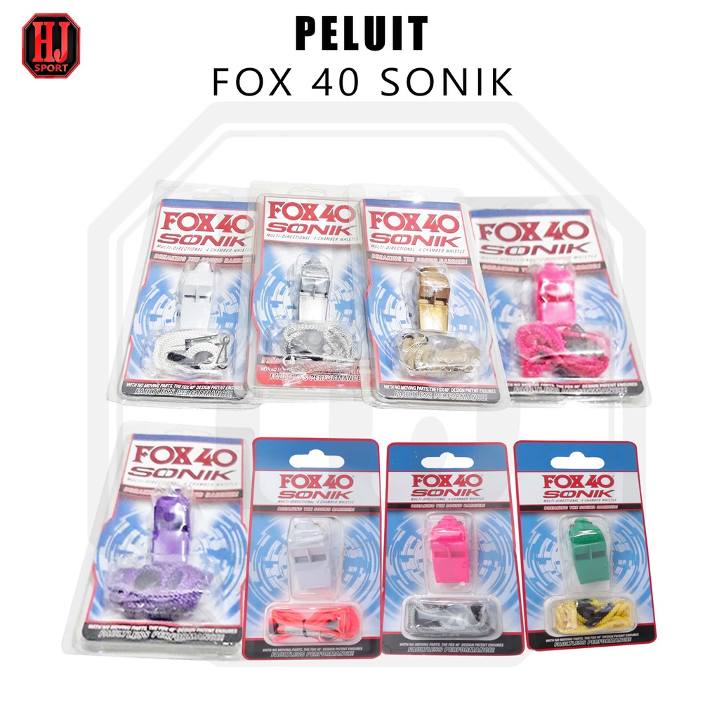 Peluit Fox 40 Sonik Original / Whistle Fox 40