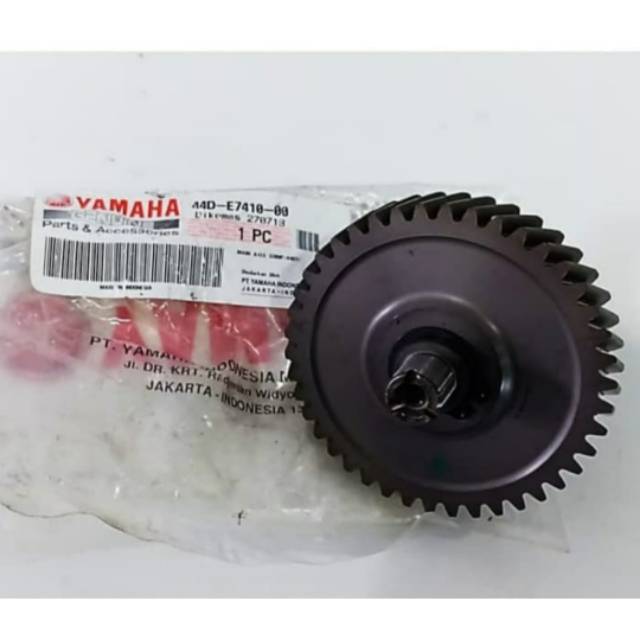 GIR GEAR GIGI RASIO DEPAN XEON AEROX 125 ASLI ORI YAMAHA 44D E7410 00