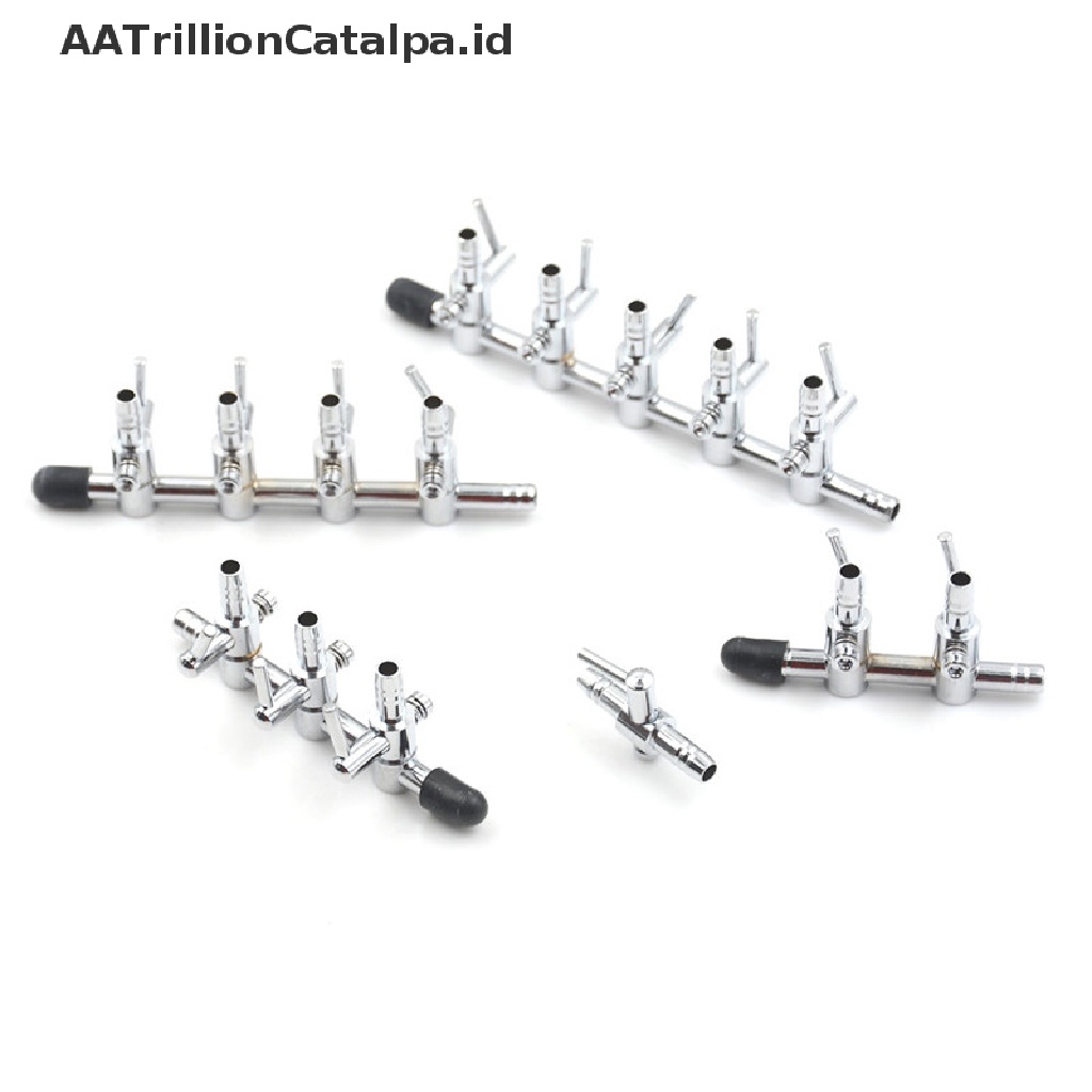 (Aatrillioncatalpa) 1pc Katup Kontrol Aliran Udara Bahan Stainless Steel Untuk Akuarium