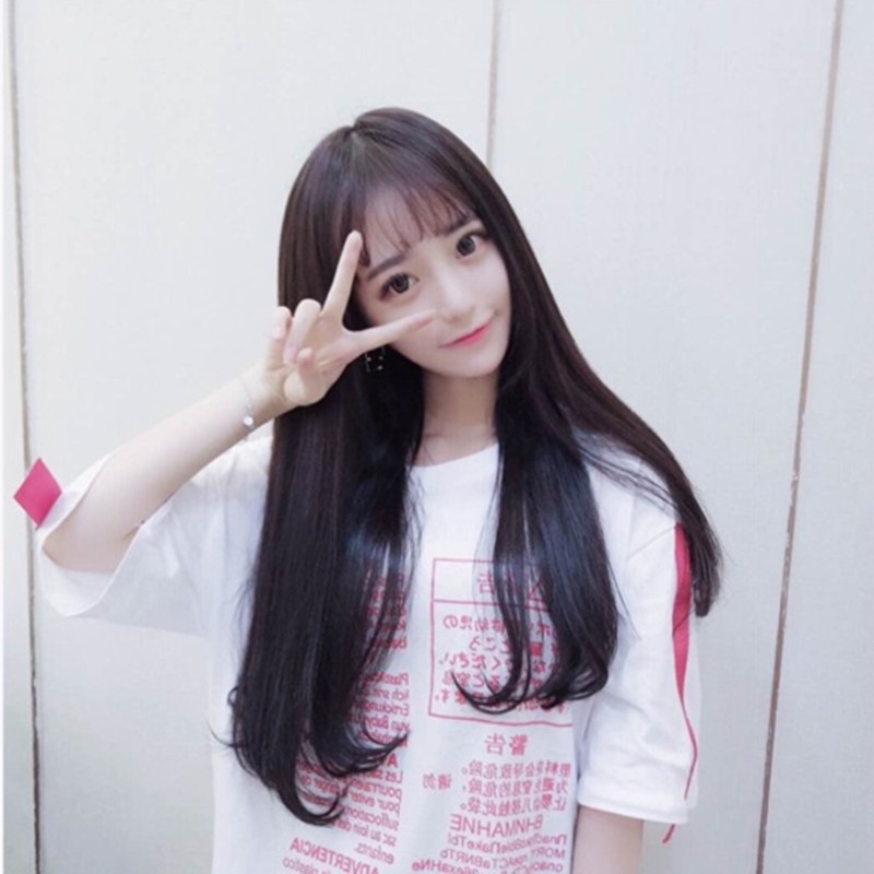 Model Poni Rambut Panjang Lurus OTHERs Model Poni Rambut Panjang Lurus OTHERs
